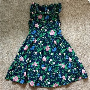 Janie and Jack Navy Floral Dress